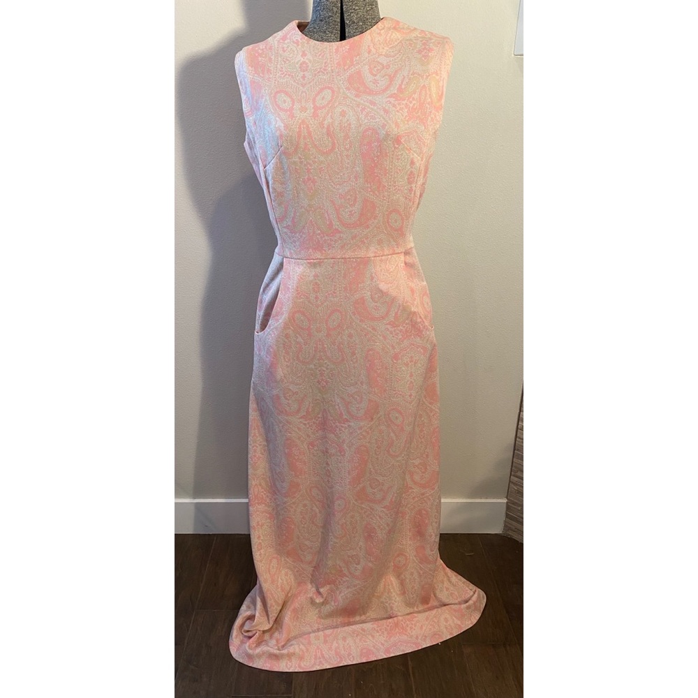 EUC GORGEOUS VINTAGE PATTERNED GOWN